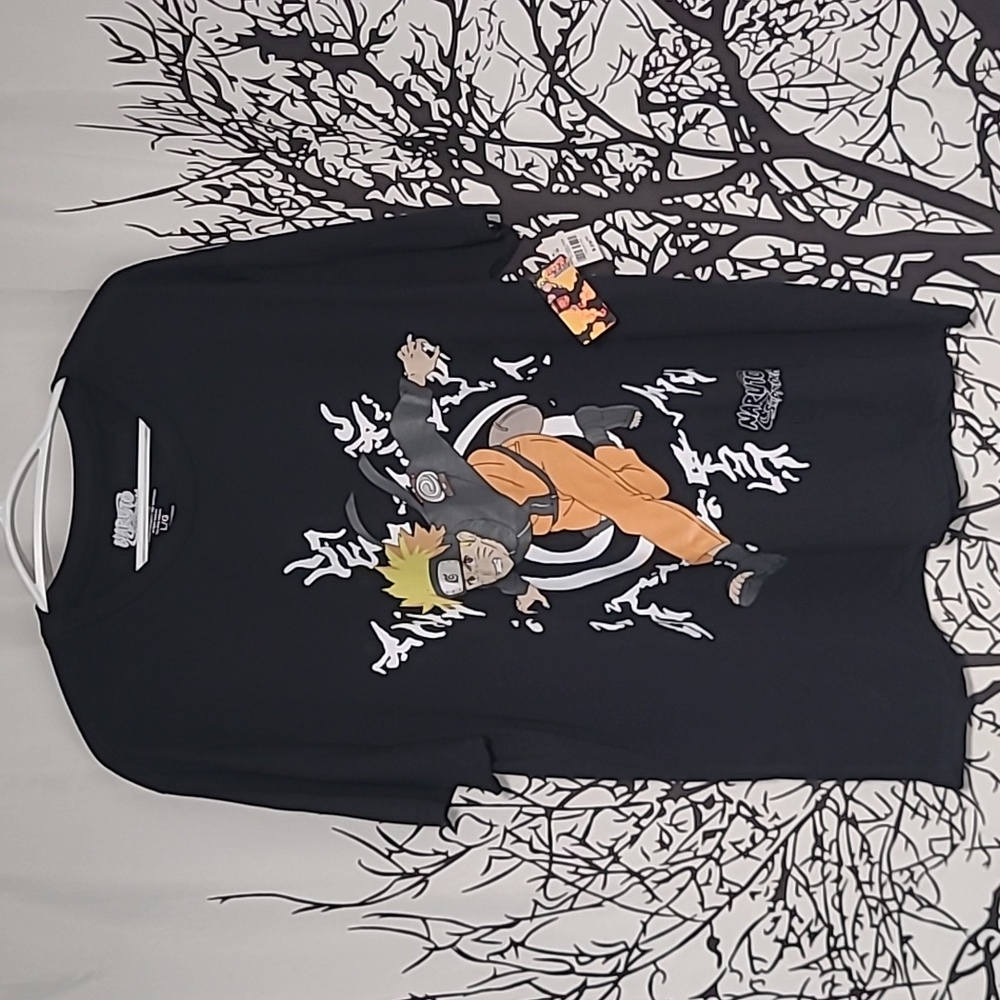 Naruto Shippuden Black Short Sleeve T-shirt